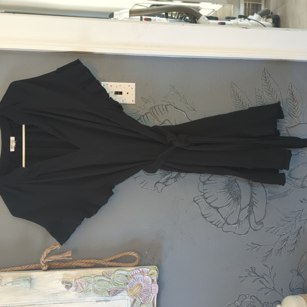 Upscale flow dress